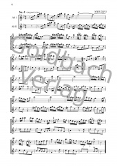 14 Duette fr 2 Querflten (MWV XI/28-41), Ausgabe B
