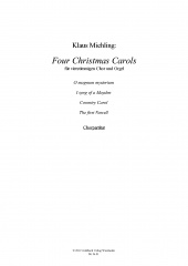 Four Christmas Carols, op. 203 - Chorpartitur