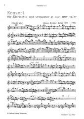 Klarinettenkonzert D-dur MWV VI/37 - Klarinette in D