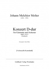 Klarinettenkonzert D-dur MWV VI/37 - Violoncello