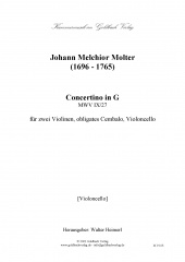 Concertino in G - Violoncello (MWV IX/27)