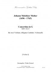 Concertino in G - Violine II (MWV IX/27)