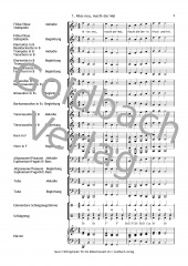 Frhlingslieder Blserklasse - Partitur