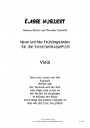 Weihnachtslieder Streicherklasse - Viola