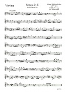 Sonata in E - Violine (MWV XI/8)